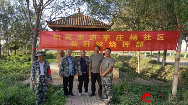 ​西平县柏苑街道：秸秆禁烧与人居环境“两手抓”齐推进