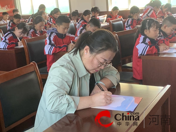 泼墨书锦绣 执笔颂中华——驻马店市第三十小学举行全体师生规范字书写比赛