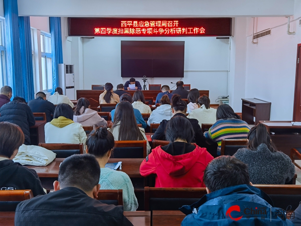 ​西平县应急管理局召开第四季度扫黑除恶专项斗争分析研判工作会
